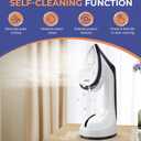 Steam Iron for Clothes, 1600W 2-in-1 Iron & Steamer with Detachable Ceramic Soleplate, Converts from Steamer to Iron in Seconds, Auto-Off, Self-Cleaning, Wrinkle Remover for All Fabrics