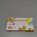 Kids Gloves Disposable for 4-10 Years - Latex and Powder Free - for Kids Festival Preparation, Crafting, Painting, Gardening (Blue)