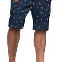 JMIERR Mens Casual Shorts - Cotton Drawstring Summer Beach Stretch Twill Chino Golf Shorts 34