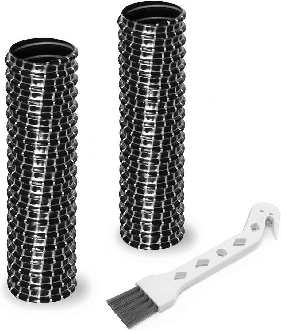 JEDELEOS Lower Hose for Shark Rocket HV300 HV302 HV320 HV321 HV322 Upright Vacuum Cleaner Series, Lower Nozzle Hose Replacement Parts 6" x 1.25" (Pack of 2)