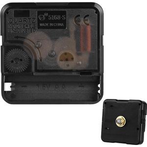 Quartz DIY Wall Clock Movement Mechanism Battery Operated Sweep Silent Movement Motor Hands Clock Repair Replacement Parts Accessories for Home Room