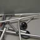 Drive Medical Deluxe Two Button Folding Walker with 5" Wheels