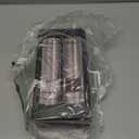 Latent Epicure Electric Salt & Pepper Grinder Set – Battery Operated Stainless-Steel Mills & Shakers with Light, Adjustable Ceramic Grinders & Acrylic Rest Tray