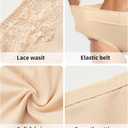 Cotton Underwear High Waisted Womens Full Coverage Ladies Comfy Panties (Regular & Plus Size) (XL)