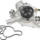 IRONTREE AW6653 Water Pump Kit with Gasket Compatible with 2011-2021 Dodge Challenger Charger Durango, 11-21 Jeep Grand Cherokee, 11-21 Chrysler 300, 5.7L 6.4L V8 Engine, 120-4460 68346915AA