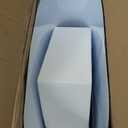 Cylinder Pedestal Stand PVC White Display Plinth Pedestal Stand Portable Sturdy Cylinder Stands cilindros para Fiestas redondos for Party Wedding Birthday Decor Cupcakes Floral Arrangement-3 PCS