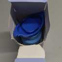 Pee Bottles for Men, Portable Urinal for Men, Collapsible Urine Bottle 750ML, Car Urinals for Men and Women, Emergency Urinal Shrinkable Pocket Toilet for Travel, Camping, Traffic Jam, Road Trips (Blue)