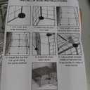 Guinea Pig Cages with Door and Top, 25x25x12inch Small Animal Cage, 12pcs Metal Grid Panels Small Animal Playpen, Expandable Cage for Guinea Pigs, Rabbits, Hamsters and Hedgehogs, Kitten