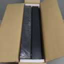 DEKAVA Pack of 2 Pull Out Cabinet Organizer Expandable, Adhesive with Nano Film, Pull Out Drawers for Cabinets in Kitchen, Pantry or Bathroom (Black, 21"DEEPX[12"-20'']Width-2PACK)