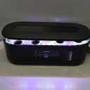 Ahopegarden Hydroponics Growing System Kit Indoor Herb Garden with Grow Light 12 Pods, with LCD Touch Panel Hydroponic Planter, Planting Height Up to 17", Grower Harvest Fresh Veggie Lettuce, Black