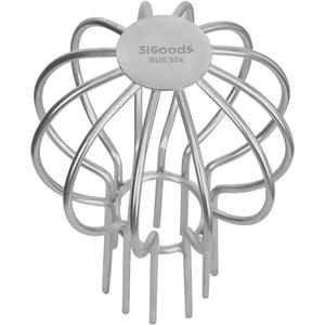 Gutter Guard, 304 Stainless Steel Roof Drain Cover, Anti-Clogging Filter for Leaves & Debris, Outdoor Pipe Protector for Roofs, Balconies, and Gardens (Pack of 1, 2 inch)