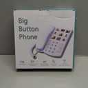 Landline Phones for Seniors - Home Phone for Seniors,9 Big Photo Buttons & One-Click Dialing - Dementia Landline Phone for Senior,Alzheimers Phone,for People with Visual,Hearing & Memory Impairments