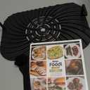 Ninja | Indoor Grill and Air Fryer| Foodi Smart XL | 6-in-1 Grill, Air Fry, Roast, Bake, Broil, Dehydrate & Crisp |Smart Thermometer & Splatter Shield | Dishwasher Safe Parts | Black/Silver | FG551