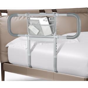 Siebenschlfer Bed Rails for Elderly Adults Safety, Extended Bed Assist Rail for Seniors - Adjustable Side Bed Guard Rails Handle Support Bar with Storage Bag, Fit King Queen Full Twin Beds