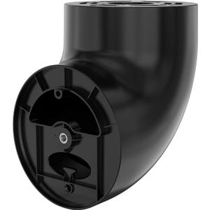 Holicfun Eave Mount for Ring Floodlight Cam Wired Plus/Pro, Blink Wired Floodlight Camera, and Wyze Floodlight Camera v2/Pro - Black