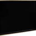 MAONAME Dark Green Decorative Tray, Serving Tray with Handles, Plastic Trays for Coffee Table, Rectangular Trays for Living Room, Bedroom, 15.8" X 10.2" X 1.4"