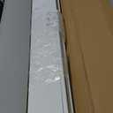 AZSKY 48 Inch Picture Ledge Shelf Floating Shelves Wall Mounted Set of 2 White