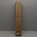 Sunbox Cordless Bamboo Roman Shade Blind, Woven Wood Roman Shades, Light Filtering Natural Bamboo Shades for Windows, French Doors, 27" W x 64" H, Pearly White