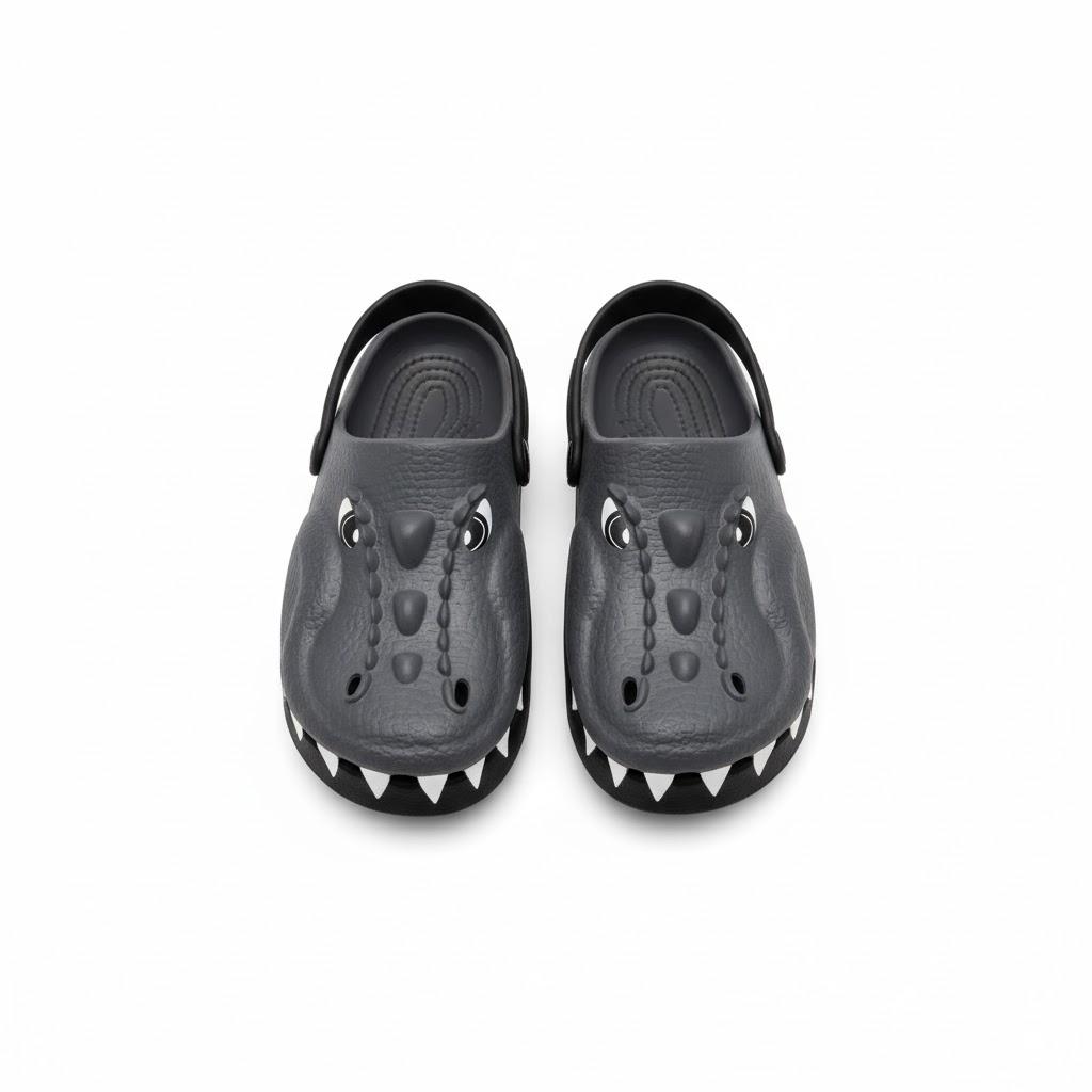 Black Alligator Clog, Size 2 