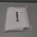 Golf Skirts for Women Crossover High Waisted Athletic Skirt Skorts Stretchy Golf Skirt with Shorts and 4 Pockets (White, M)