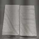 Wood Wall Planter Set of 2, Modern Wall Hanging Decor Pocket Planter for Greenery and Dried Flowers, Indoor Wood Hanging Vase (White)