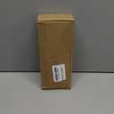 Eurydice Heavy Duty Floating Shelf Brackets, 1/4 inch Thick L Brackets, (6 In 6 Pack White), Holds 200 lb, Rounded Arc Edge, One-Piece, 3 Hole Mounting For Wood Shelves in Kitchen, Garage, Office, DIY