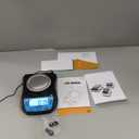 Bonvoisin Digital Lab Scale 600g x 0.01g Precision Electronic Scale LCD Display Analytical Balance Jewelry Scale Scientific Scale 0.01g Accuracy (Black)