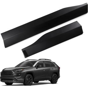 2Pcs Front and Rear Right Passenger Side Door Lower Molding Trim Compatible with Toyota RAV4 2019-2024, RAV4 Prime 2021-2024