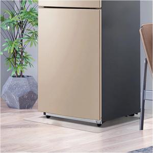 Refrigerator Mat, Clear Anti-Slip PVC Floor Protector, 2mm Thickness Scratch-Resistant Floor Mat (3' x 3' (Rectangular))