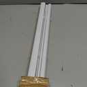 LazBlinds Cordless White 1" Room Darkening Vinyl Mini Blinds, 30" W X 36" H Horizontal Window Blinds for Home, Cordless Shades for Indoor Windows