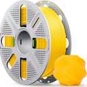 PLA Basic, Pre-Dried Filament with Quick-Swap Reusable Spool 1kg (2.2lbs), 1.75mm 3D Printing Filament Dark Yellow, Compatible with Bambu Lab 3D Printers  Sunflower Yellow