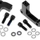 Pair of Disc Brake Caliper Mount Adapter Gear Parts Accessories is/Post Front 180/203mm Rear 160/180mm