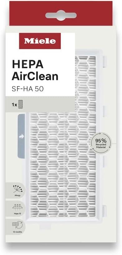 Miele HEPA AirClean Filter with TimeStrip Filter for Miele Vacuum Cleaners