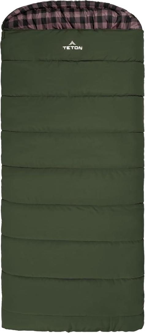 Teton Junior, 20 Degree and 0 Degree Sleeping Bags. Finally, Sleeping Bag for Boys, Girls, All Kids, Warm and Comfortable, for All Camping Weather and Built to Last, Junior 0F