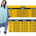 MAJ&COS Animal Onesies Adult Pajamas Halloween Cosplay Costume Unisex Onesie for Women Men (Blue, S)