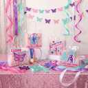 Aliceset 20 Pcs Gymnastics Clear Favor Bags With Handles Gymnastics Birthday Party Decorations Gymnast Gifts Bags for Team Coach Goodie Snack Candy, 8x8x3.15 inches