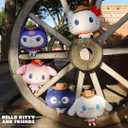 TeeTurtle Cloudheads Cowgirl My Melody Plush - 8-Inch Amazon Exclusive Official Sanrio Stuffed Animal with Embroidered Details - Soft Cuddly Plush Toys for Kids, Teens, and Adults