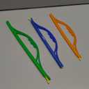 GripStic Heavy Duty Handle Set. 3 Different Size Bag Clips to Seal Large Bags in Your Home, Garage and More. Bag Sealer for Dog Food and cat Food, Bird Seed, Potting Soil and More. 3 Pack.