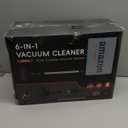 Cordless Vacuum Cleaner with Self-Standing, 45KPA Stick Vacuum, 88,000RPM Brushless Motor & LED Display, Anti-Tangle, Lightweight Vacuum Cleaners for Home, Pet Hair, Hardwood Floors, Azure