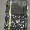 Outdoor Faucet Covers for Winter, Pro 9.8" H x 7.1" W Outside Faucet Cover Freeze Protection, Upgraded Reusable Spigot Covers Winter Insulated for Outside Faucet with Reflective Strip, 6 Pack Black