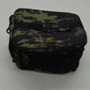 ATRIPACK Lunch Box for Men, Tactical Lunch Bag MOLLE Webbing Leakproof Insulated Large Lunch Cooler Women Adult Meal with Adjustable Shoulder Strap Durable Lunch Pail (Camo-Black) (Medium)