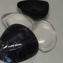 SATINIOR 4 Pairs Silicone Bra Inserts Breast Enhancers Add 2 Cups Breathable Non Slip Waterproof Push up Pads Reusable Bra Padding for Sports Bikini Swimsuits Dress Women Girls