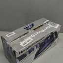 Hamilton Beach Steam Iron for Clothes & Garment Steamer with Smooth Press Stainless Steel Soleplate, 1200 Watts, 8 Retractable Cord, Black (14214)