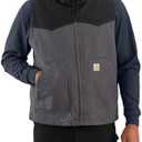 Carhartt Men's 106433 Montana Rugged Flex® Duck Relaxed Fit Vest, M, Black