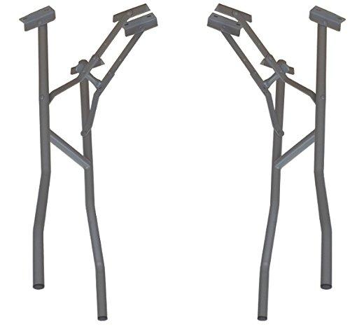 Banquet Tables Pro Narrow 13 Inch Wide Wide Heavy Duty Folding Table Legs