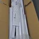 Hexagon Garage Lights with Rectangle Frame, High Brightness 672W 86400LM 6500K, 14 Hex Grid for Garage, Shop, Basement, Car Detailing Shop etc., with Mounting Clip