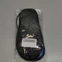 Slippers for Guests, 11.2 inch,Disposable & Reusable Non-Slip Hotel Slippers with Storage Bag, Soft Cotton Guest Slippers for Women & Men,Non-Slip for Home, Gym,Party (Blue, XL)