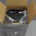 Space Heater, WINHL 17 Inches Electric Heaters for Indoor Use with Thermostat and Remote, 70Oscillation, 12H Timer, 5 Modes, 1500W PTC Ceramic Fast Safety Heat for Office Bedroom Home