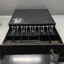 Universal Cash Drawer 12V RJ12 with Key Lock with Removable Coin Tray