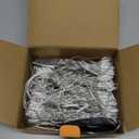 Ollny 2 Pack Curtain String Lights Warm White, 400LED 6.6x6.6ft Fairy Lights With Remote 8 Modes, Hanging Outdoor Waterproof, USB Power Wall for Bedroom Indoor Backdrop Window